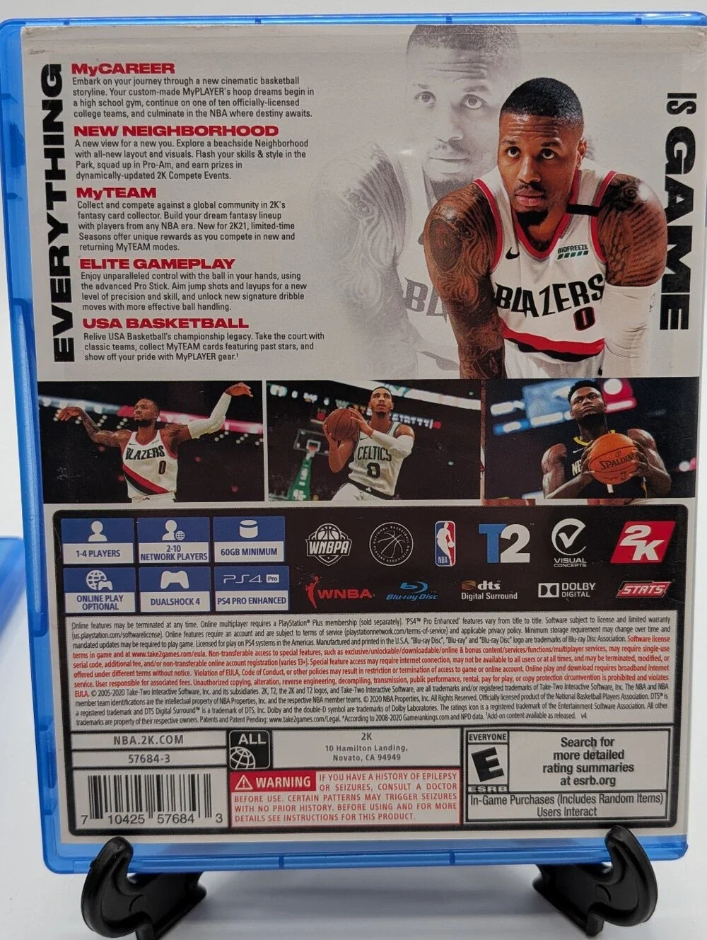 PS4 - PlayStation 4 - NBA2K Basketballs 🏀 & FarCry 6 - 4 Game LOT - Picture 5 of 16